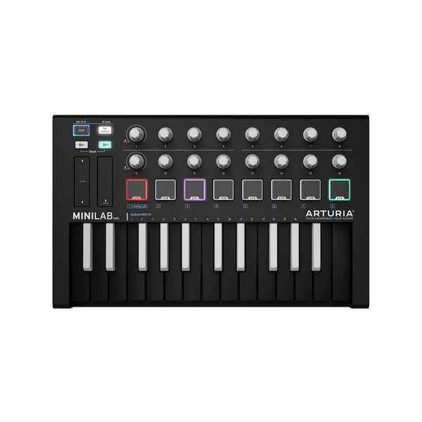 Arturia MiniLab MkII Inverted: лимитированная версия одной из лучших MIDI-клавиатур в чёрном цвете  
